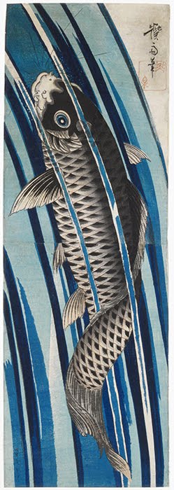 Keisai Eisen (1790–1848), Carp, 1830. 