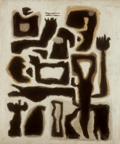 Willi Baumeister (1889–1955, Germany), Drumbeat, 1942. 