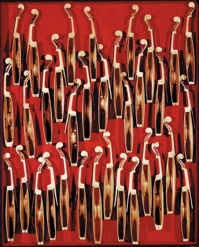 Arman (Armand Fernandez, 1928–2005, US, born France), Toccata and Fugue, 1962.