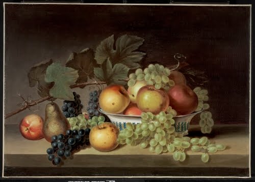 Anna Peale Sellers (1824–1905), Still Life with Fruit after James Peale, ca. 1875. 