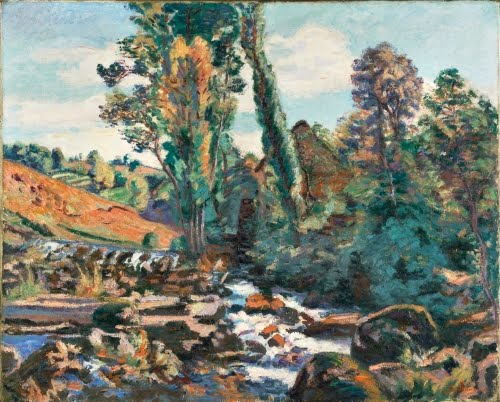 Jean-Baptiste Armand Guillaumin,The Bouchardon Mill, Crozant, ca. 1894. 