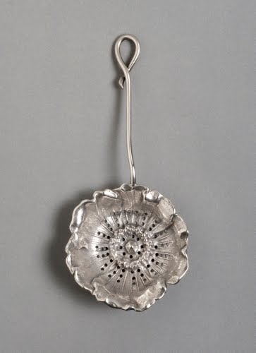 George W. Shiebler and Company (1876–1910, New York/Brooklyn), Tea strainer, 1880–1890. 