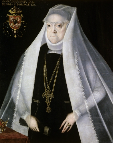Poland, Portrait of Queen Anna Jagiellon, ca. 1586. 