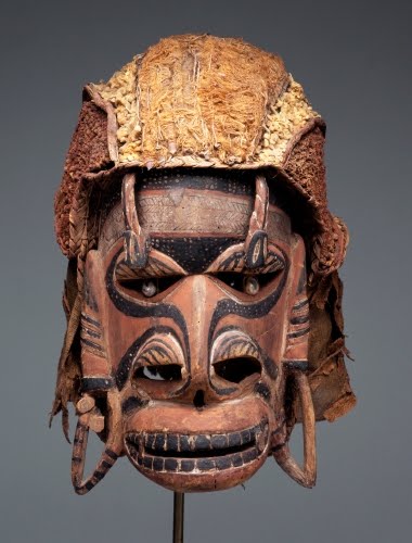 Papua New Guinea, New Ireland, Malagan Mask, 1800s.