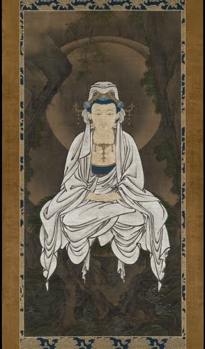 Kanō Motonobu (1476–1559, Japan), Bodhisattva of Compassion (Kannon/Guanyin).
