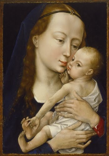 Rogier van der Weyden (1399/1400–1464, Flanders). Madonna and Child, ca. 1454–1464. 