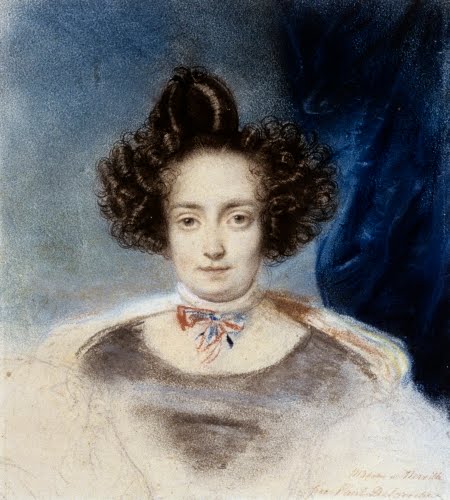 Paul Delaroche (1797–1856, France), Portrait of Madame de Therville, ca. 1830. 