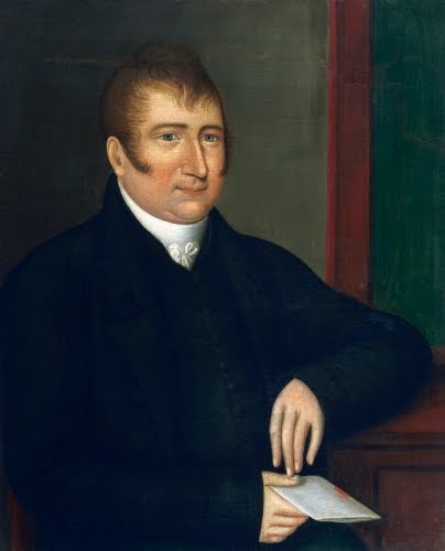 Joshua Johnson (ca. 1765–1830, US), Portrait of Edward Aisquith, ca. 1810.