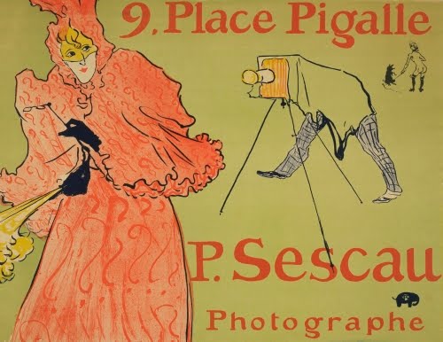 Henri de Toulouse-Lautrec, Poster advertising P. Sescau, Photographer, 1896.