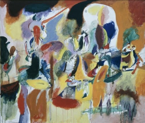 Arshile Gorky (1903–1984, US, born Armenia), Water of the Flowery Mill, 1944.