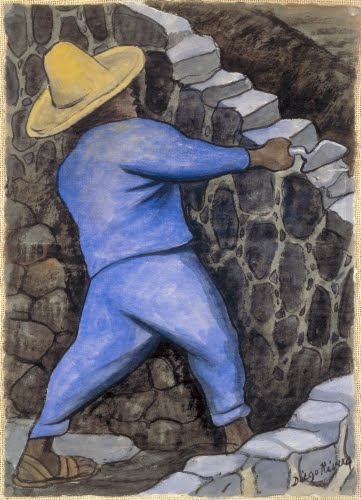 Diego Rivera (1886–1957, Mexico), Mason, ca.1937. 
