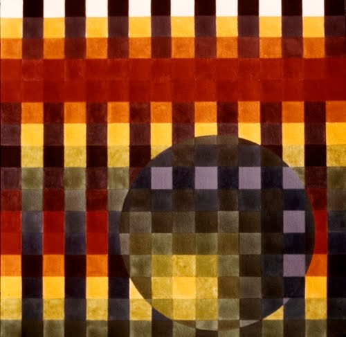 Herbert Bayer, Chromatic Squares with Circle, 1966. 