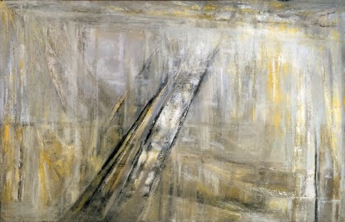 Hedda Sterne (1910–2011, born August 4, Hedwig Lindenberg, Romania), Alaska I, 1958. 