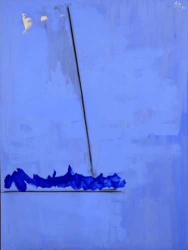 Robert Motherwell (1915–1991, US), The August Sea #6, 1972. 