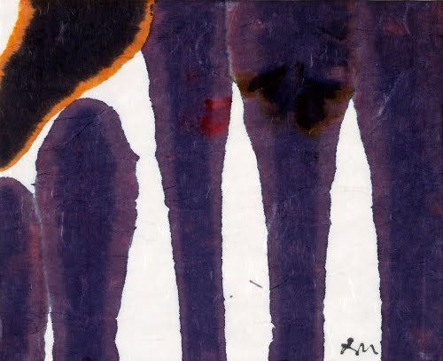Robert Motherwell, Untitled, from the Lyric Suite series, 1965. 