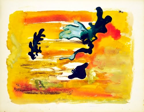 Robert Motherwell, Untitled, from the Mexican Sketchbook, 1941.