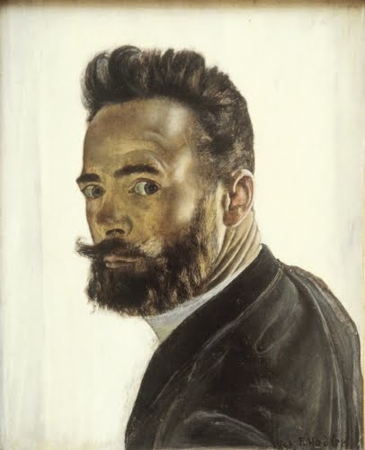 Ferdinand Hodler (1853–1918, Switzerland), Self-Portrait, 1891.