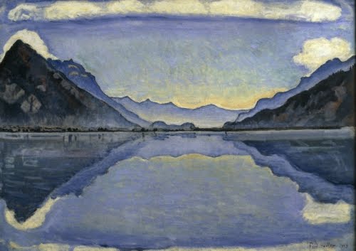 Ferdinand Hodler, The Lake of Thun, 1909.