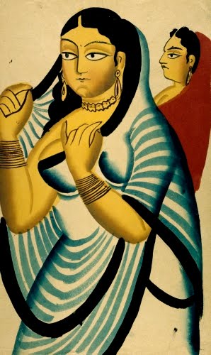 India, Picture of a Woman, ca. 1800. 