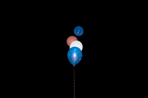 Zoe Strauss (born 1970, US), Election Day Balloons, Philadelphia, 2008, printed 2011. 