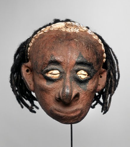 Papua New Guinea, Iatmul People, Ancestral Skull, early 1900s.