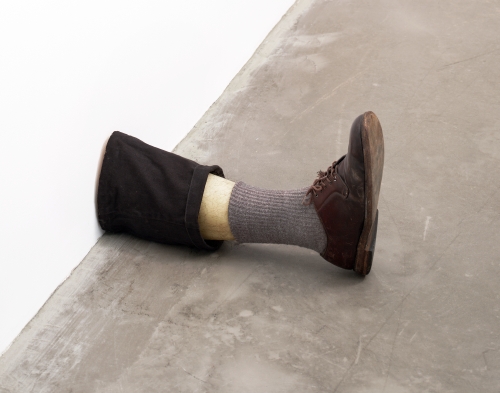 Robert Gober (born 1954, US), Untitled Leg, 1989–1990. 
