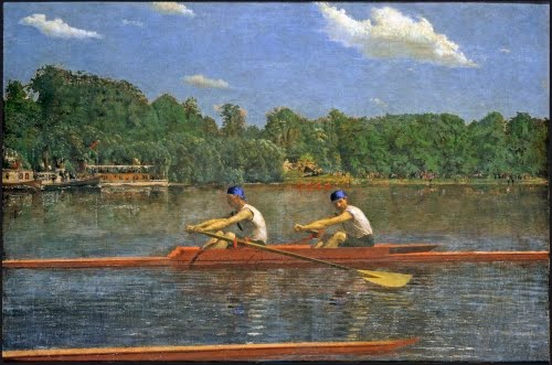 Thomas Eakins (1844–1916, US), The Biglin Brothers Racing, 1872.