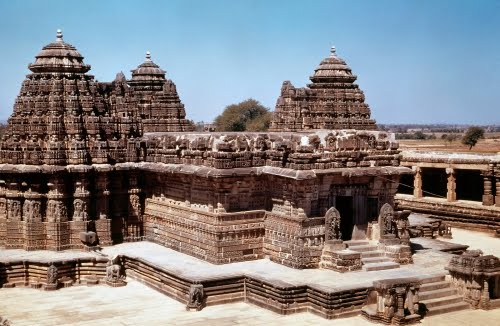 India, Prasanna Chennakesava Temple, Somnathapur, completed around 1268.