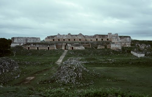 Ancient Mexico, “Nunnery,” Uxmal, general view, ca. 600–900 CE. 