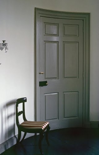 United States, second floor stair landing at Lemon Hill, 1799–1800, Philadelphia. 