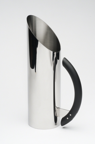  Mario Botta (born 1943, Switzerland) for Alessi S.p.A. (1921 to present, Crusinallo, Italy), Tua pitcher, 2000. 