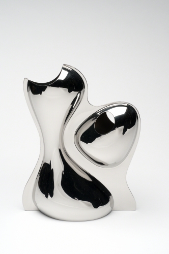 Ron Arad (born 1951, Israel) for Alessi S.p.A. (1921 to present, Crusinallo, Italy), Babyboop flower vase, 2002.