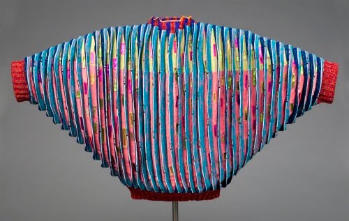 Jim Drain (born 1975, US, designer) and Fabric Workshop and Museum (collaborator, Philadelphia), Pleat Construction Sweater, 2011. 