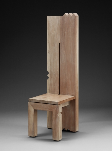 Wendy Maruyama (born 1952), Post-Nuclear Primitive Chair, 1986. 