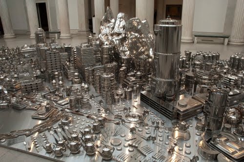  Zhan Wang, Urban Landscape Buffalo, 2005–2010.