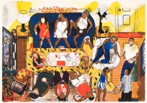 Carmen Cartiness Johnson (born 1954, US), To Get Together, 2005. 
