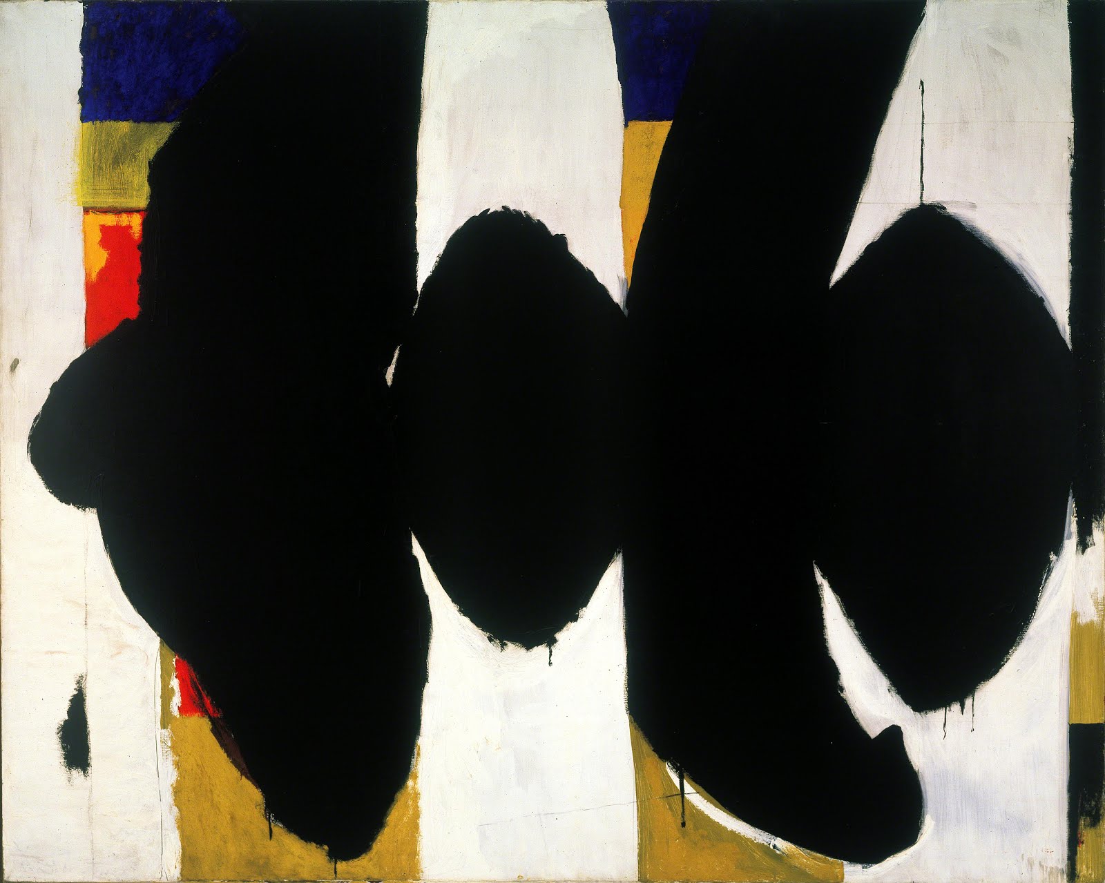  Robert Motherwell (1915–1991, US), Elegy to the Spanish Republic No. 34, 1953–1954. 