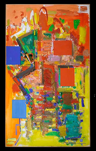 Hans Hofmann (1880–1966, Germany/US), Towering Spaciousness, 1956.