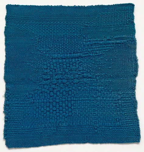 Sheila Hicks, Blue Letter, 1959. 