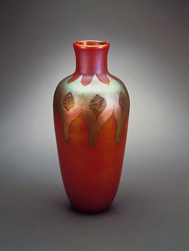 Louis Comfort Tiffany for Tiffany Studios, Flower Vase, designed 1900–1910.