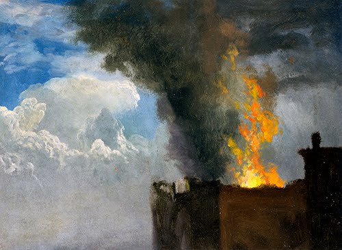 Albert Bierstadt, The Conflagration. 