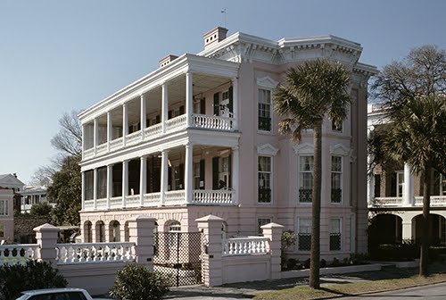 Unknown architect, John Ravenel House, 5 East Battery Street, Charleston, SC, 1847–1849. 