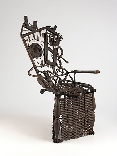 Gonçalo Mabunda (born 1975, Mozambique), Harmony Chair, 2009. 