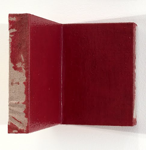 John Beech, Bent Glue Painting, 2002.