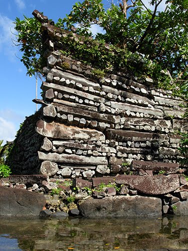 Micronesia, Walls of Nan Madol, Pohnpei state, Madolenihmw district, Federated States of Micronesia, ca. 1100s–1500s. 