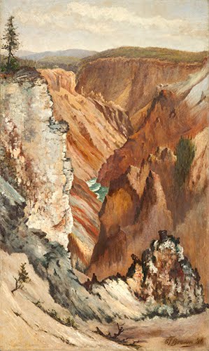 Grafton Tyler Brown (1841–1918, US), View of Yosemite Valley, 1886. 