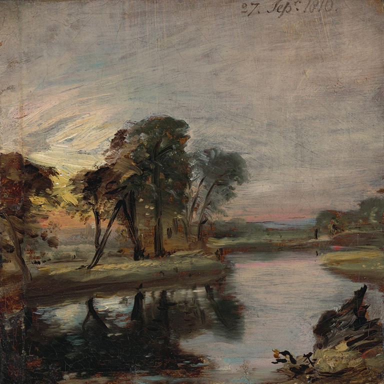 John Constable, The Stour, 1810. Oil on canvas.