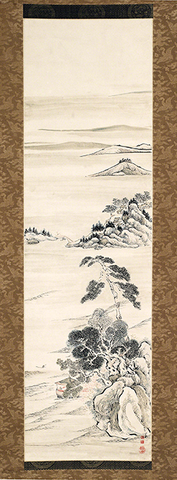 Tokuyama Gyokuran, Landscape.