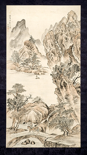 Tokuyama Gyokuran (1728–1784, Japan), Summer Landscape, 1770.