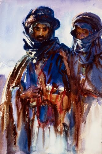 John Singer Sargent, Bedouins, ca. 1905. 